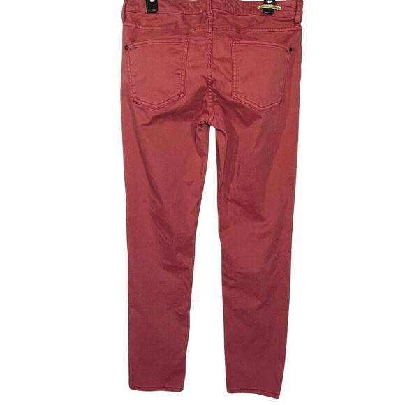 ANTHROPOLOGIE PILCRO Women’s Stet Slim Leg Coral Pant size 30 - Picture 4 of 5